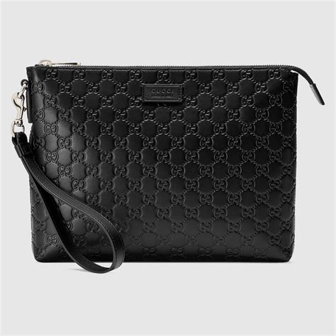 pochette homme gucci|gucci zipper pouch.